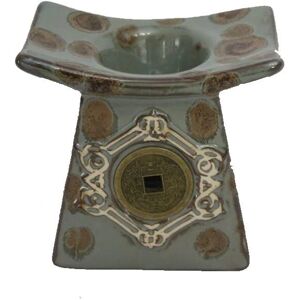 DRW Pieza Decorativa de Cerámica Verde - Diseño decorativo DRW Pieza Decorativa de Cerámica Verde - Diseño decorativo