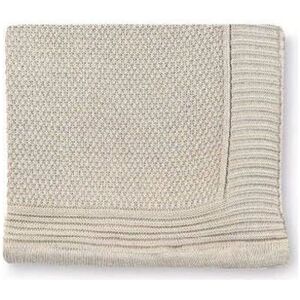 Beige Baby Blanket - Tricot Textures - 80x110 Beige Baby Blanket - Tricot Textures - 80x110