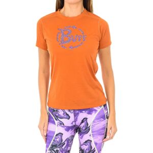 Buff Oranje Vrouwen Kort Mouw T-Shirt - Buiten Sport Buff Oranje Vrouwen Kort Mouw T-Shirt - Buiten Sport
