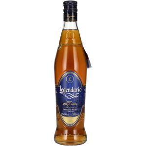 Legendario Ron Añejo Oro - Rhum - 38% Vol. - 0,7L - Publicité Legendario Ron Añejo Oro - Rhum - 38% Vol. - 0,7L - Publicité