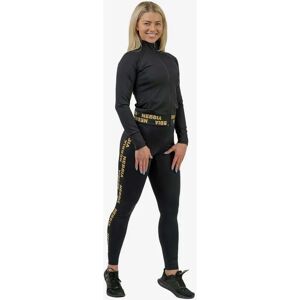 Nebbia High Waist Leggings Black/Gold - Fitness Leggings Nebbia High Waist Leggings Black/Gold - Fitness Leggings