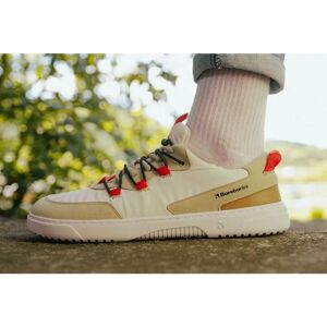 Barebarics Revive Beige & White Unisex Sneakers - Sneakers Barebarics Revive Beige & White Unisex Sneakers - Sneakers