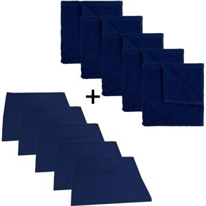 The One Towelling - KeukenSet - Navy - 5 theedoeken & 5 keukendoeken - Theedoekenset The One Towelling - KeukenSet - Navy - 5 theedoeken & 5 keukendoeken - Theedoekenset