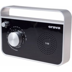 Orava T-112 Přenosné rádio - AM/FM, Dvouzpůsobové napájení, AUX Orava T-112 Přenosné rádio - AM/FM, Dvouzpůsobové napájení, AUX
