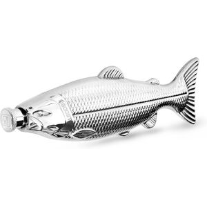 Delphin BOOST Flasque en acier inoxydable en forme de poisson - 140ml - Publicité Delphin BOOST Flasque en acier inoxydable en forme de poisson - 140ml - Publicité