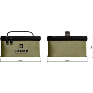 Delphin - UniCASE XL - Gris - 22x22x11 cm - Publicité Delphin - UniCASE XL - Gris - 22x22x11 cm - Publicité