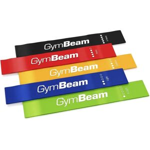 GymBeam Odporové Gumičky 5 Multi - Odporové Gumičky GymBeam Odporové Gumičky 5 Multi - Odporové Gumičky