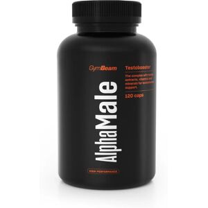 GymBeam AlphaMale TestoBooster - Bez smaku - 120 kapsułek GymBeam AlphaMale TestoBooster - Bez smaku - 120 kapsułek