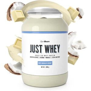 GymBeam Just Whey 2000 g - Cioccolato Bianco/Cocco - Polvere di Proteine GymBeam Just Whey 2000 g - Cioccolato Bianco/Cocco - Polvere di Proteine