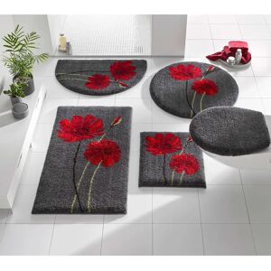Grund Rechteckige Badmatte - Blumenmuster - Badematte Grund Rechteckige Badmatte - Blumenmuster - Badematte