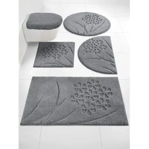 Grund Badematte - Rechteckig, Grau, 80x150cm - Badematten Grund Badematte - Rechteckig, Grau, 80x150cm - Badematten