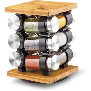 Lamart Gusto LT7010 Ensemble d'épices - 12 pots, support rotatif en bambou - Publicité Lamart Gusto LT7010 Ensemble d'épices - 12 pots, support rotatif en bambou - Publicité
