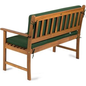 Coussin pour banc de jardin Fieldmann - Imperméable, Vert, 113x45x38cm - Publicité Coussin pour banc de jardin Fieldmann - Imperméable, Vert, 113x45x38cm - Publicité