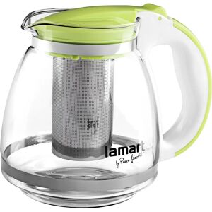 Lamart LT7028 Théière en Verre Vert - Infuseur à Thé - Publicité Lamart LT7028 Théière en Verre Vert - Infuseur à Thé - Publicité
