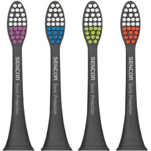 Testine di ricambio per spazzolino Sencor SOX 002 - 4 pezzi Testine di ricambio per spazzolino Sencor SOX 002 - 4 pezzi