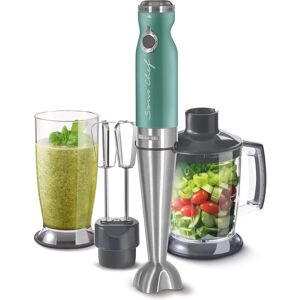 Sencor SHB 5601GR - Zelinkavomodrá - Sada ručního mixéru Sencor SHB 5601GR - Zelinkavomodrá - Sada ručního mixéru