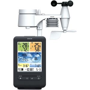 Station météo Sencor SWS 9898 - Écran LCD couleur 5,4" - Publicité Station météo Sencor SWS 9898 - Écran LCD couleur 5,4" - Publicité