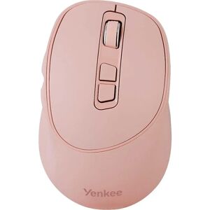 Mouse wireless Yenkee - Roz, 2,4GHz, Reîncărcabil, Butoane Silențioase Mouse wireless Yenkee - Roz, 2,4GHz, Reîncărcabil, Butoane Silențioase