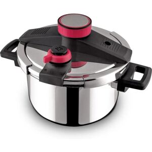 Lamart LT1255 Druckkochtopf - 4L Edelstahl Rot Lamart LT1255 Druckkochtopf - 4L Edelstahl Rot