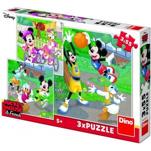 Puzzle 3-en-1 Mickey Mouse - Enfants 5-8 - Publicité Puzzle 3-en-1 Mickey Mouse - Enfants 5-8 - Publicité