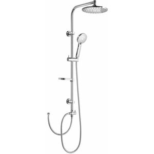 AQUALINE - Douches - Ensemble de douche Zara sans mitigeur - 220 mm - Chrome - Ensemble de douche - Publicité AQUALINE - Douches - Ensemble de douche Zara sans mitigeur - 220 mm - Chrome - Ensemble de douche - Publicité