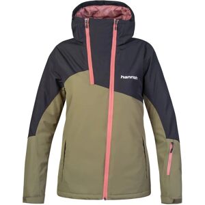 Hannah Maky Col Veste de Ski Olive/Anthracite - Veste de Ski - Publicité Hannah Maky Col Veste de Ski Olive/Anthracite - Veste de Ski - Publicité