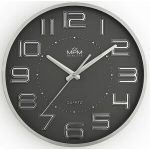 MPM Quality Moderní Kovové Nástěnné Hodiny - Nástěnné Hodiny MPM Quality Moderní Kovové Nástěnné Hodiny - Nástěnné Hodiny