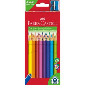 Faber Junior Grip Colour Pencils Box 20 Triangular - Colour Pencils Faber Junior Grip Colour Pencils Box 20 Triangular - Colour Pencils