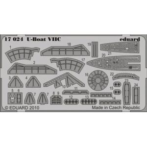 Eduard U-Boat VIIC Zubehör - Modellbauteile Eduard U-Boat VIIC Zubehör - Modellbauteile