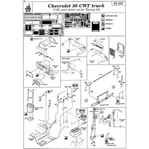 Kit de Modèle Eduard Chevrolet LRDG Camion - Véhicule Militaire - Publicité Kit de Modèle Eduard Chevrolet LRDG Camion - Véhicule Militaire - Publicité