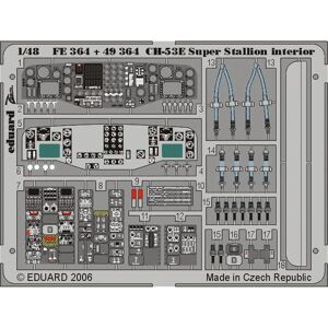 Accessoires intérieurs Sikorsky CH-53E Eduard - Échelle 1:4 - Publicité Accessoires intérieurs Sikorsky CH-53E Eduard - Échelle 1:4 - Publicité