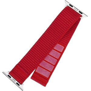 Fixed nylon sportarmbånd for Apple Watch 38/40/41mm - Rød Fixed nylon sportarmbånd for Apple Watch 38/40/41mm - Rød