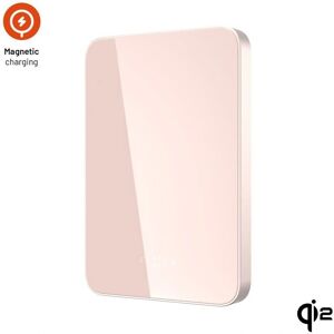FIXED MagZen Powerbank 5000mAh Qi2 MagSafe - Bezprzewodowa Powerbank Różowa FIXED MagZen Powerbank 5000mAh Qi2 MagSafe - Bezprzewodowa Powerbank Różowa