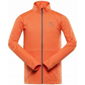 Kurtka Męska Goll od Alpine Pro - Pomarańczowa - Slim Fit - Szybkoschnąca - Sport Kurtka Męska Goll od Alpine Pro - Pomarańczowa - Slim Fit - Szybkoschnąca - Sport