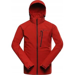 Kurtka softshell męska Alpine Pro Hoor - Wodoodporna, Oddychająca, Wiatroszczelna - Czerwony Kurtka softshell męska Alpine Pro Hoor - Wodoodporna, Oddychająca, Wiatroszczelna - Czerwony