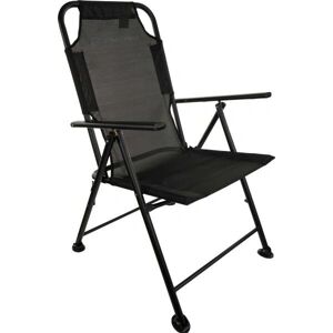 Silla de camping plegable negra ALPINE PRO DEFE - Silla de camping Silla de camping plegable negra ALPINE PRO DEFE - Silla de camping