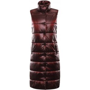ALPINE PRO UREFA Merlot Damska Wodoodporna Kamizelka ALPINE PRO UREFA Merlot Damska Wodoodporna Kamizelka