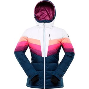 Dámská péřová lyžařská bunda ALPINE PRO FEEDERRA Gibraltar Sea Dámská péřová lyžařská bunda ALPINE PRO FEEDERRA Gibraltar Sea