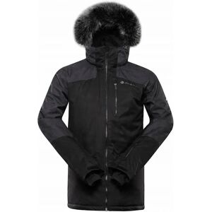 Geacă de schi pentru bărbați ALPINE PRO Olad - Rezistentă la apă 10.000mm - Negru 3XL Geacă de schi pentru bărbați ALPINE PRO Olad - Rezistentă la apă 10.000mm - Negru 3XL