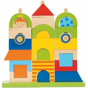 Woodyland - Kolorowe klocki tęczowe - Bezpieczne i Edukacyjne Woodyland - Kolorowe klocki tęczowe - Bezpieczne i Edukacyjne