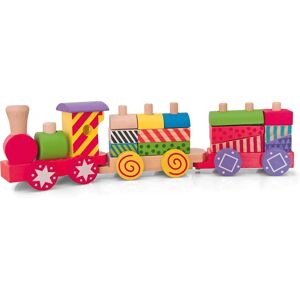 Train Jouet Woodyland - 17 Blocs empilables éducatifs - Publicité Train Jouet Woodyland - 17 Blocs empilables éducatifs - Publicité