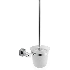 Optima Cube Way Cepillo de inodoro - Cepillo, Cromo, Montaje en pared Optima Cube Way Cepillo de inodoro - Cepillo, Cromo, Montaje en pared