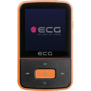 ECG PMP 30 8GB Preto & Laranja Reprodutor MP3/MP4 - Clipa Esportivo ECG PMP 30 8GB Preto & Laranja Reprodutor MP3/MP4 - Clipa Esportivo