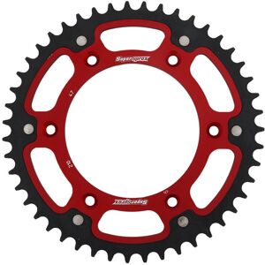 Corona de moto Supersprox 520:47 - Rojo - Duradera Corona de moto Supersprox 520:47 - Rojo - Duradera