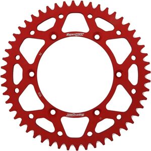 Piñón trasero de aluminio Supersprox 520 - Anti barro - Rojo - 52Dientes - AF206XR52 Piñón trasero de aluminio Supersprox 520 - Anti barro - Rojo - 52Dientes - AF206XR52
