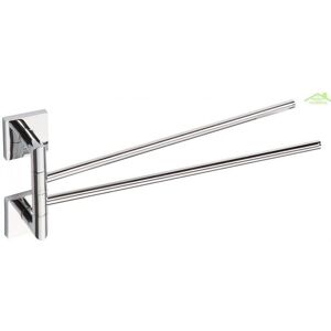 Support de serviettes double pivotant Bemeta en chrome - 42x16,5x37cm - Publicité Support de serviettes double pivotant Bemeta en chrome - 42x16,5x37cm - Publicité