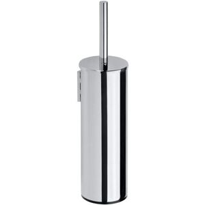 Brosse de toilettes murale Omega Chrome Noir - Porte-brosse WC - Publicité Brosse de toilettes murale Omega Chrome Noir - Porte-brosse WC - Publicité