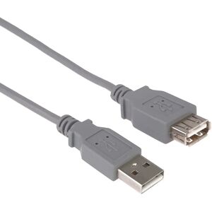 Câble USB 2.0 PremiumCord Kupaa1 1m - USB A - Gris Câble USB 2.0 PremiumCord Kupaa1 1m - USB A - Gris