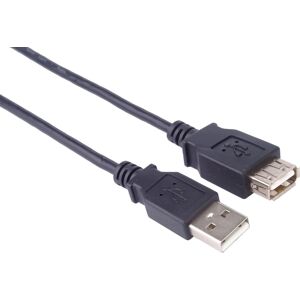 Câble d'extension USB 2.0 PremiumCord - 0,5 m - Noir - Publicité Câble d'extension USB 2.0 PremiumCord - 0,5 m - Noir - Publicité