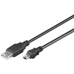 PremiumCord KU2M05A USB-Kabel - 0,5 m, USB A auf Mini-USB B, Schwarz PremiumCord KU2M05A USB-Kabel - 0,5 m, USB A auf Mini-USB B, Schwarz